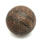 Iron Studded French Boules/Petanque Ball with Cross Pattern, c. 1880s