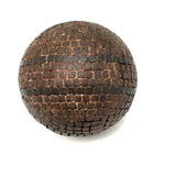 Iron Studded French Boules/Petanque Ball with Cross Pattern, c. 1880s