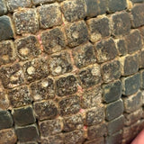 Iron Studded French Boules/Petanque Ball with Cross Pattern, c. 1880s