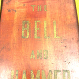 19th Century Bell and Hammer Game with Original Instructions, Bone Chips and Extra Cards (2 Dice Short)