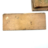 Romantic Feeling Set of Three Well Used Boxes of Old Grumbacher, NY Pastels, As Found