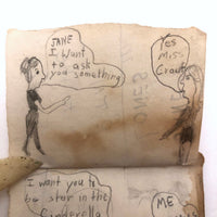 Tiny Handmade Illustrated Book: Jane Lones in "Star of the Show" 