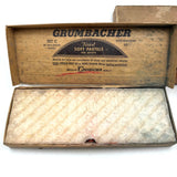 Romantic Feeling Set of Three Well Used Boxes of Old Grumbacher, NY Pastels, As Found