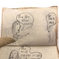 Tiny Handmade Illustrated Book: Jane Lones in "Star of the Show" 
