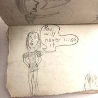 Tiny Handmade Illustrated Book: Jane Lones in "Star of the Show" 