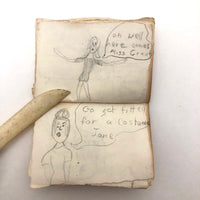 Tiny Handmade Illustrated Book: Jane Lones in "Star of the Show" 