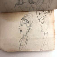 Tiny Handmade Illustrated Book: Jane Lones in "Star of the Show" 