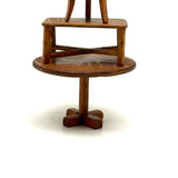 Three Tables: Charming c.1940s-50s Handmade Tabletop Furniture