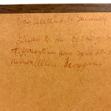 Lying in Traction (with Very Large Foot!), 1980 Ink Drawing from Allen Scoggins to His Doctor