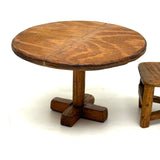 Three Tables: Charming c.1940s-50s Handmade Tabletop Furniture