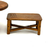 Three Tables: Charming c.1940s-50s Handmade Tabletop Furniture