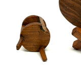 Three Tables: Charming c.1940s-50s Handmade Tabletop Furniture