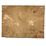 Mid 19th C. Folk Art Graphite and Watercolor Drawing: Horse Race with Chasing Dog