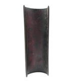 Presumed 18th Century Heavy Book Shaped Writing Box with Original Red Paint Remnants, Likely British