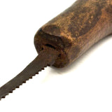 Sweet Little Antique Handmade Key Hole Saw with Fat Handle