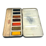 Perfect Palette, Modern Style, C. Late 19th Century Windsor and Newton Nearly Untouched "Scholastic" Watercolors