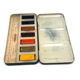 Perfect Palette, Modern Style, C. Late 19th Century Windsor and Newton Nearly Untouched "Scholastic" Watercolors