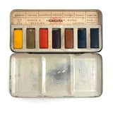 Perfect Palette, Modern Style, C. Late 19th Century Windsor and Newton Nearly Untouched "Scholastic" Watercolors