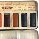 Perfect Palette, Modern Style, C. Late 19th Century Windsor and Newton Nearly Untouched "Scholastic" Watercolors