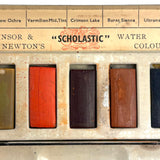 Perfect Palette, Modern Style, C. Late 19th Century Windsor and Newton Nearly Untouched "Scholastic" Watercolors