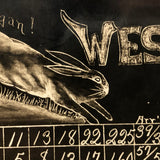 Easter 1916, Curious Photograph of Hand-drawn/Hand-written Chalkboard Roster