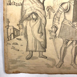 1783 British Notebook, Partial, with Ships, Fish, Geometry, etc.