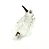 Magical Little Gilded Ear Rabbit, c. 1920s Molded Glass, Light as Air Perfume Bottle