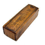 19th Century Homemade Dominoes in Custom Box with Hand-Inked Lettering (27)