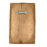 Marvelous Carved, Polychromed Reclining Nude on Box Top