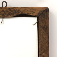 Blue Bird! Charming 19th Century Cutout Ink Drawing in Terrific Primitive Period Frame