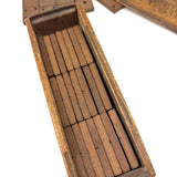 19th Century Homemade Dominoes in Custom Box with Hand-Inked Lettering (27)
