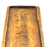 19th Century Homemade Dominoes in Custom Box with Hand-Inked Lettering (27)