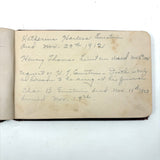 Genia Brown's Autograph Album with Drawing and Writings by Robert Sayers Sheffey, Legendary Roving Evangelist, 1894,  New River, VA