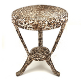 Wonderful Old Iron Milking Stool with Star Cutout and Fantastic Surface