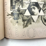 Genia Brown's Autograph Album with Drawing and Writings by Robert Sayers Sheffey, Legendary Roving Evangelist, 1894,  New River, VA