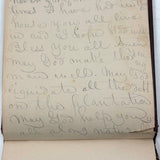 Genia Brown's Autograph Album with Drawing and Writings by Robert Sayers Sheffey, Legendary Roving Evangelist, 1894,  New River, VA