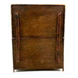 Character-full Antique Doll Dresser with Original Not Quite Oval Mounted Mirror