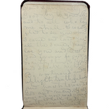 Genia Brown's Autograph Album with Drawing and Writings by Robert Sayers Sheffey, Legendary Roving Evangelist, 1894,  New River, VA