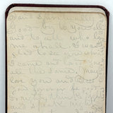 Genia Brown's Autograph Album with Drawing and Writings by Robert Sayers Sheffey, Legendary Roving Evangelist, 1894,  New River, VA
