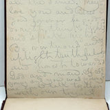 Genia Brown's Autograph Album with Drawing and Writings by Robert Sayers Sheffey, Legendary Roving Evangelist, 1894,  New River, VA