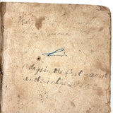 1853 Byerly's New American Spelling Book with Watercolor Bird and Animal Engravings