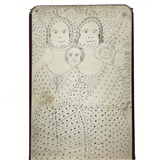 Genia Brown's Autograph Album with Drawing and Writings by Robert Sayers Sheffey, Legendary Roving Evangelist, 1894,  New River, VA