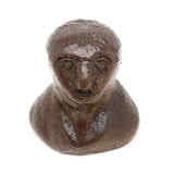 Sewer Tile Folk Art Bust with Great Face