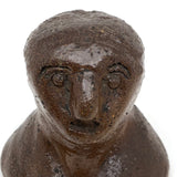 Sewer Tile Folk Art Bust with Great Face