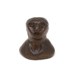 Sewer Tile Folk Art Bust with Great Face