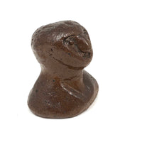 Sewer Tile Folk Art Bust with Great Face