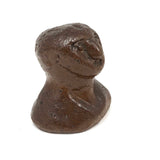 Sewer Tile Folk Art Bust with Great Face