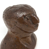 Sewer Tile Folk Art Bust with Great Face