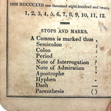 1853 Byerly's New American Spelling Book with Watercolor Bird and Animal Engravings