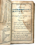 1853 Byerly's New American Spelling Book with Watercolor Bird and Animal Engravings